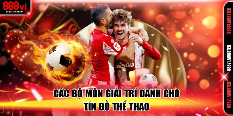 Các bộ môn giải trí dành cho tín đồ thể thao