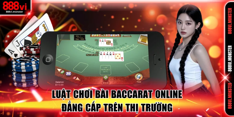 Luật chơi bài Baccarat online đẳng cấp trên thị trường