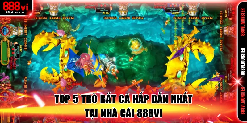 Top 5 trò bắt cá hấp dẫn nhất tại 888VI
